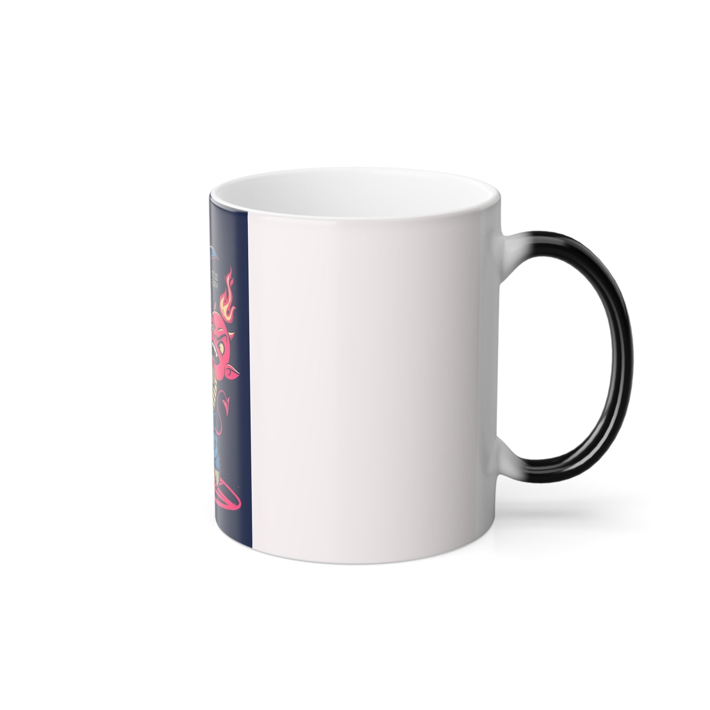 Devilish Duo Color-Morph Mug — Heat-Reveal Cute Demon Design, 11oz