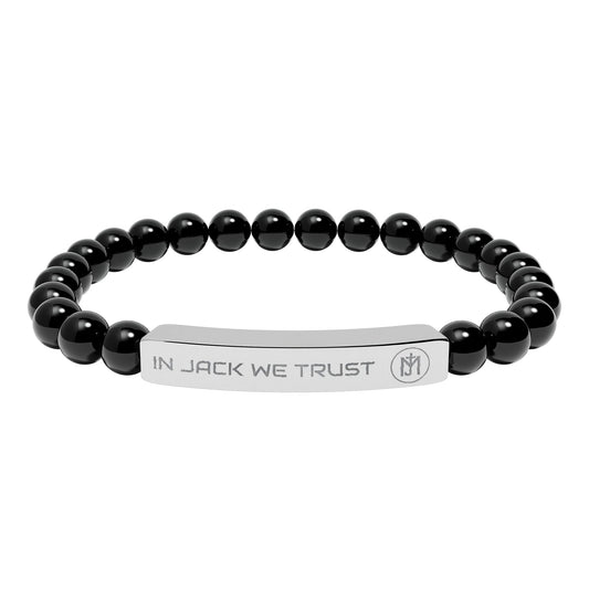 Natural Stone Stretch Bar Bracelet