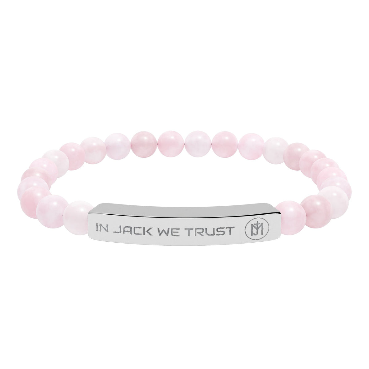 Natural Stone Stretch Bar Bracelet